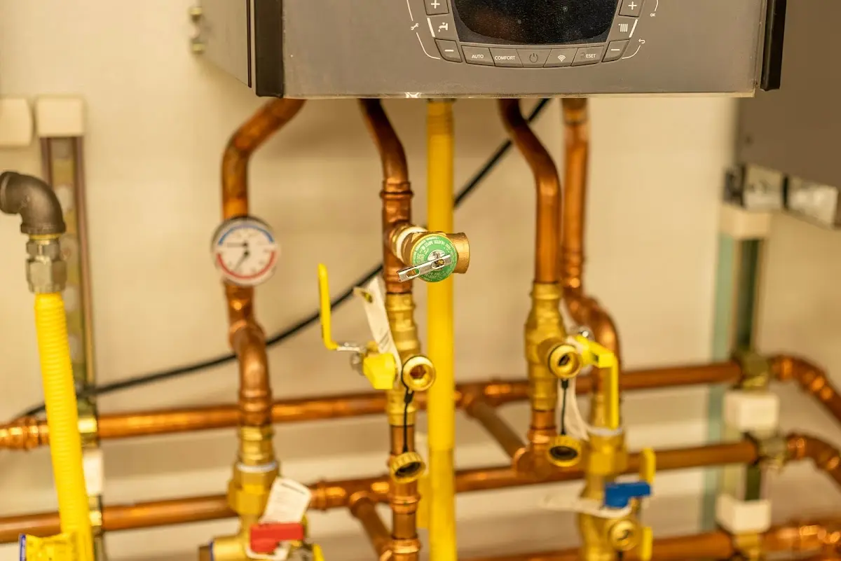 Licensed technician providing Slab Leak Repair for a homeowner in New Palestine